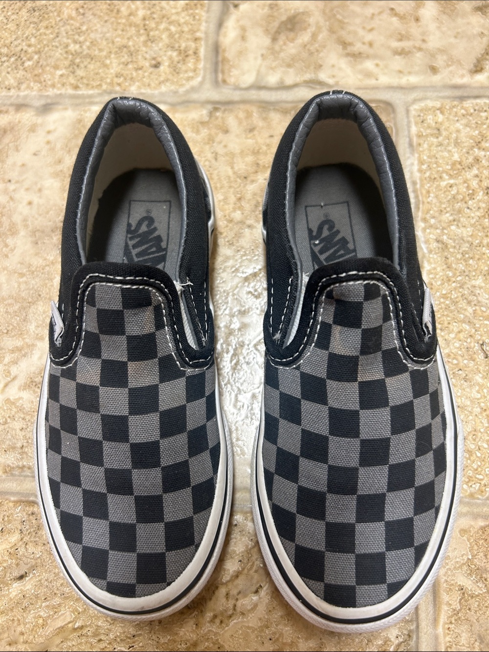 Vans Slip-On Checkerboard Sneakers